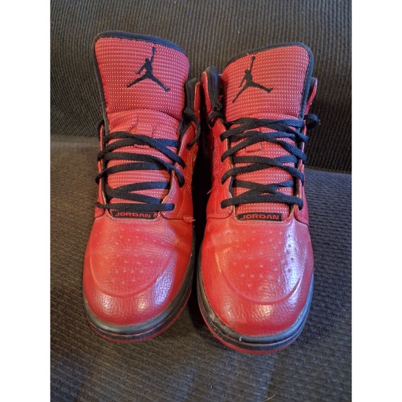 NIKE Shoes Women's 8 Youth 6.5 Air Jordan 1 Retro 97 TXT Gym Red‎ 555074-601 - Picture 2 of 8
